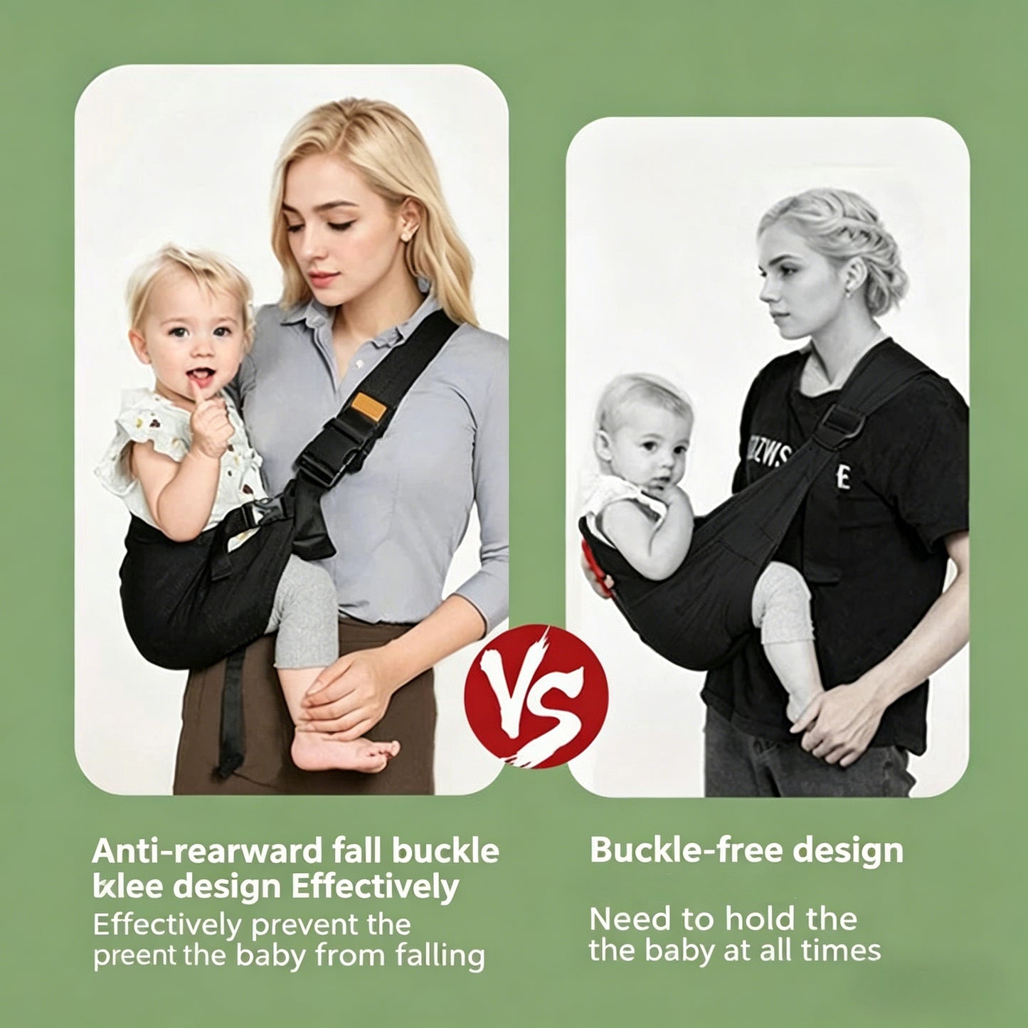 ⚡Hot Sell | The 3-Second Baby Carrier🦅⚡