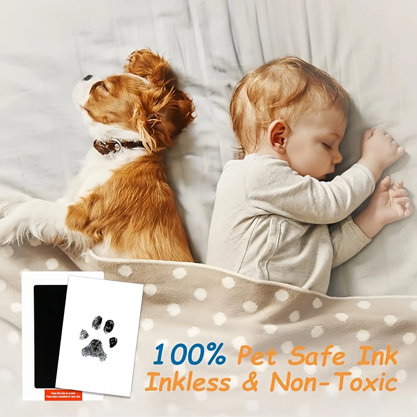 🔥 Paw Print Kit | Capture Their Paw Before It’s Gone Forever 🐾 No Mess Memory Keepsake