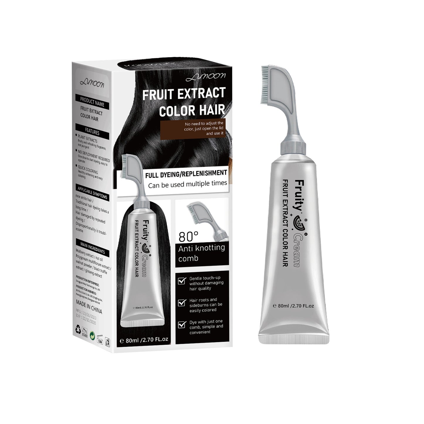 Instant Hair Color Comb - Professional Salon Results at Home