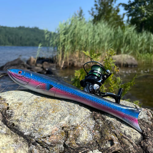 ⚡LIMITED TIME DISCOUNT – Portable Fish-Shaped Fishing Rod🎣Hidden Pocket Rod With Strong Carbon Fiber Tip