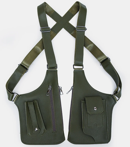 Dual-Shoulder Ergonomic Underarm Vest Pack