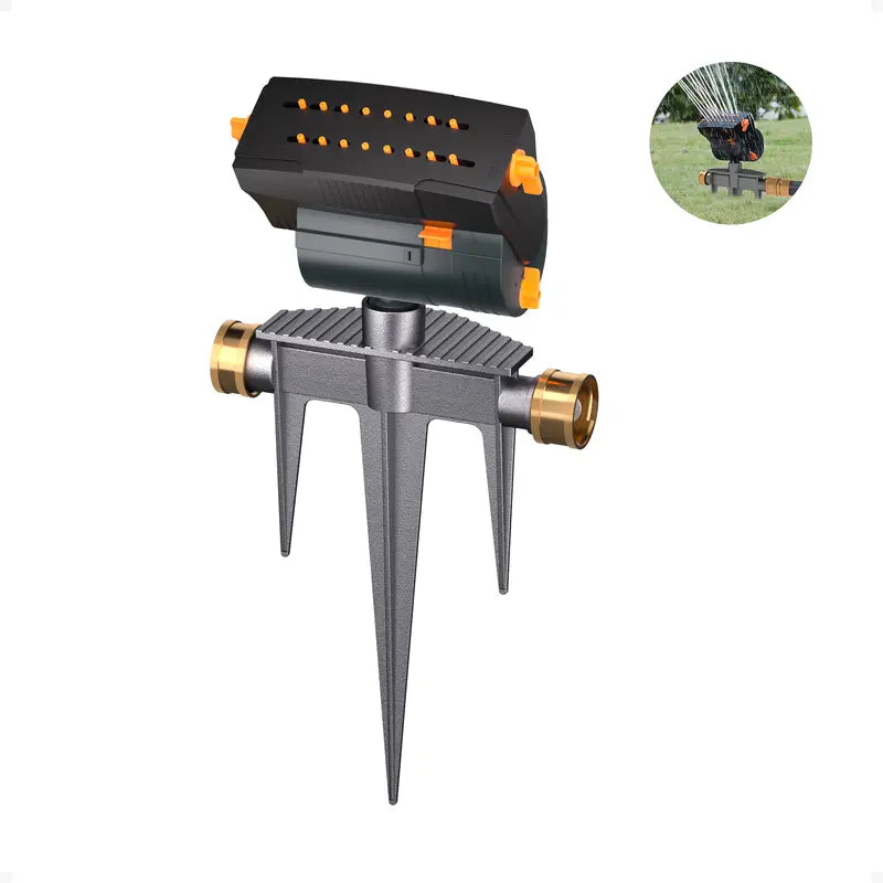 Stop Hand-Watering💦 50% OFF: The Precision Turret Sprinkler for a Lush, Green Lawn