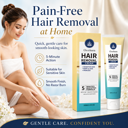 ✨ OceAura Mild Hair Removal Cream
