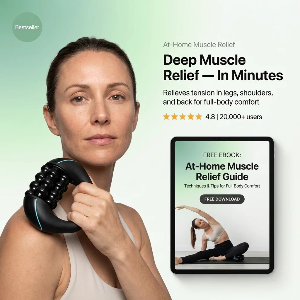 Mini Handheld Rolling Massager For Body Pain