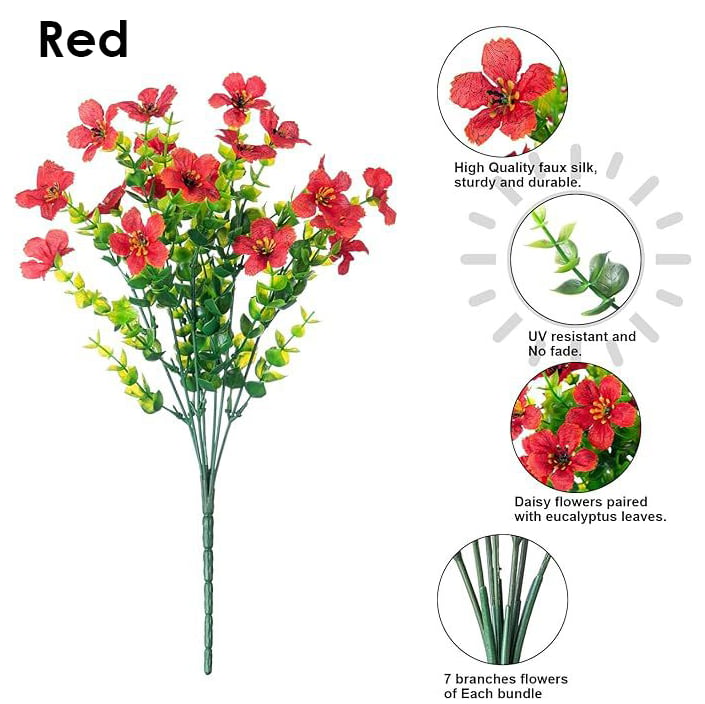 💥49% OFF🌺UV Resistant Colorful Artificial Flower💐🌺UV Resistant Fade-Free Colourful Artificial Flower