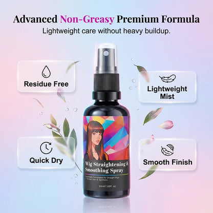 Wig Straightening & Smoothing Spray