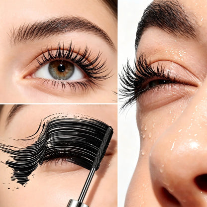Steel Tube Spiral Mascara - Waterproof & Long-Lasting