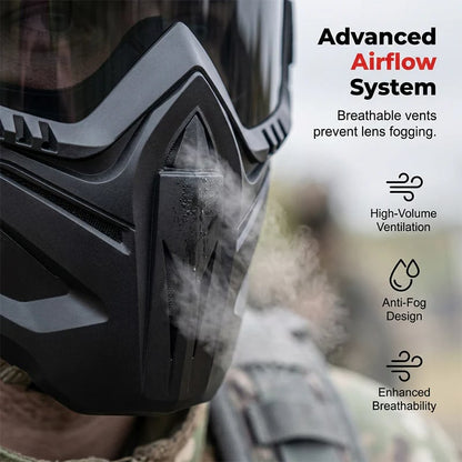 Detachable Full Face Goggle Mask🛡️