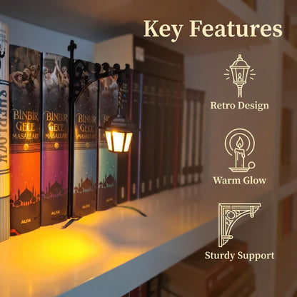 🔥Last Day 49% OFF-📚Library Lantern-Decorative Bookshelf Lighting