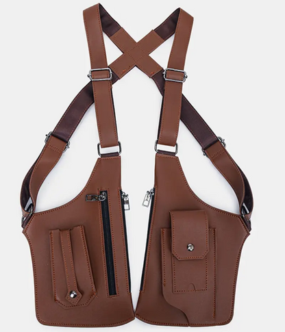 Dual-Shoulder Ergonomic Underarm Vest Pack