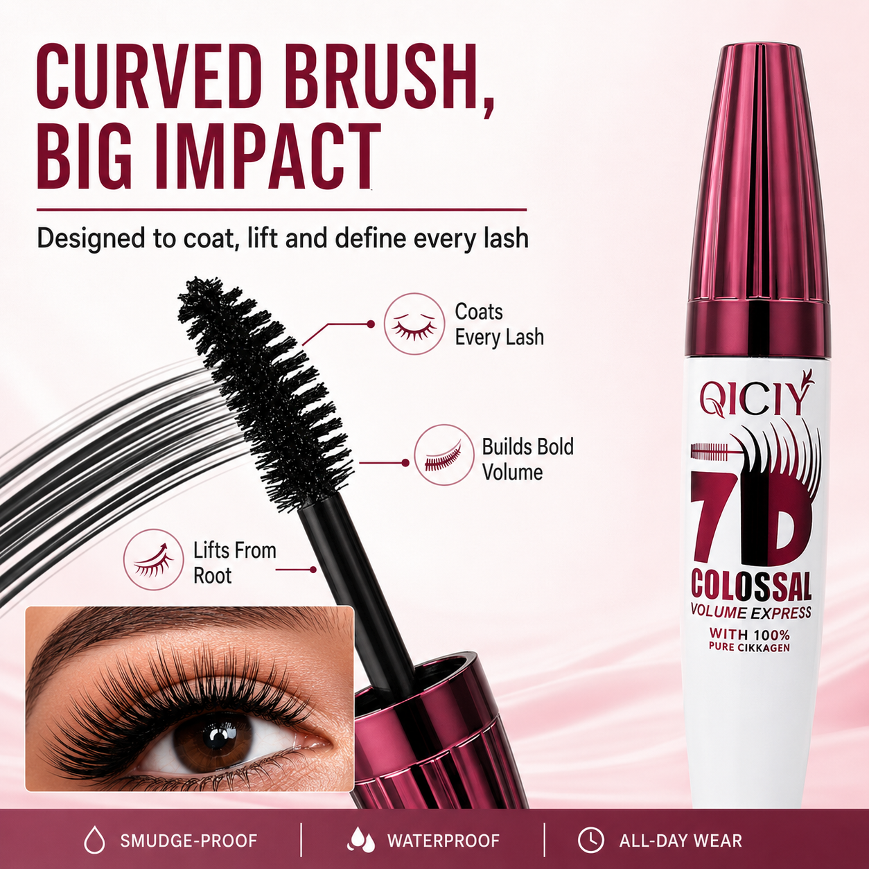 ✨QICIY 7D Colossal Volume Express Mascara