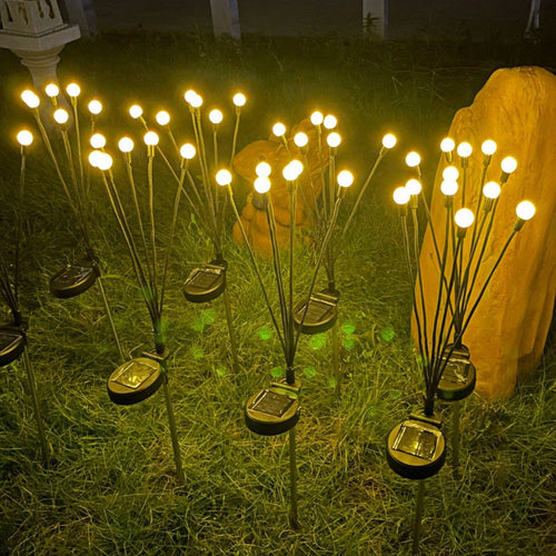 🎉NEW ARRIVAL-49% OFF✨🌿 Solar Firefly Glow Stakes – 32/48LED Garden Lights That Dance in the Breeze