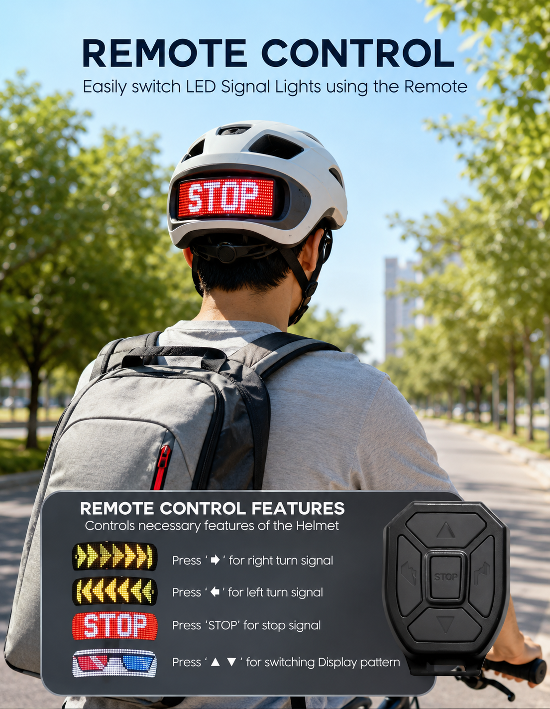 🚴SLSHINING Smart LED Cycling Helmet