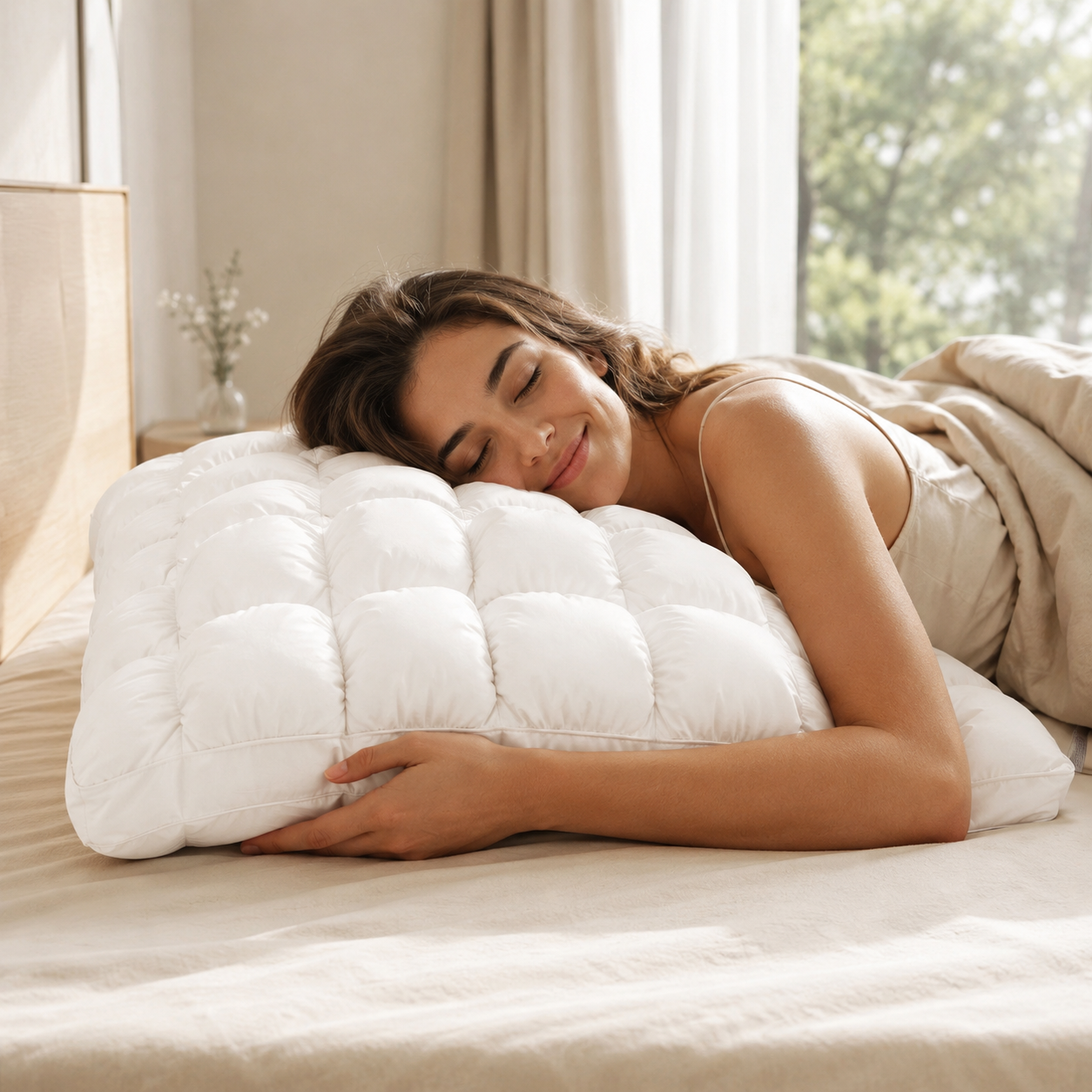 ☁️Mellow Puff Pillow