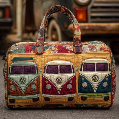 🔥50% OFF✨Hippie Van Quilted Duffle Bag