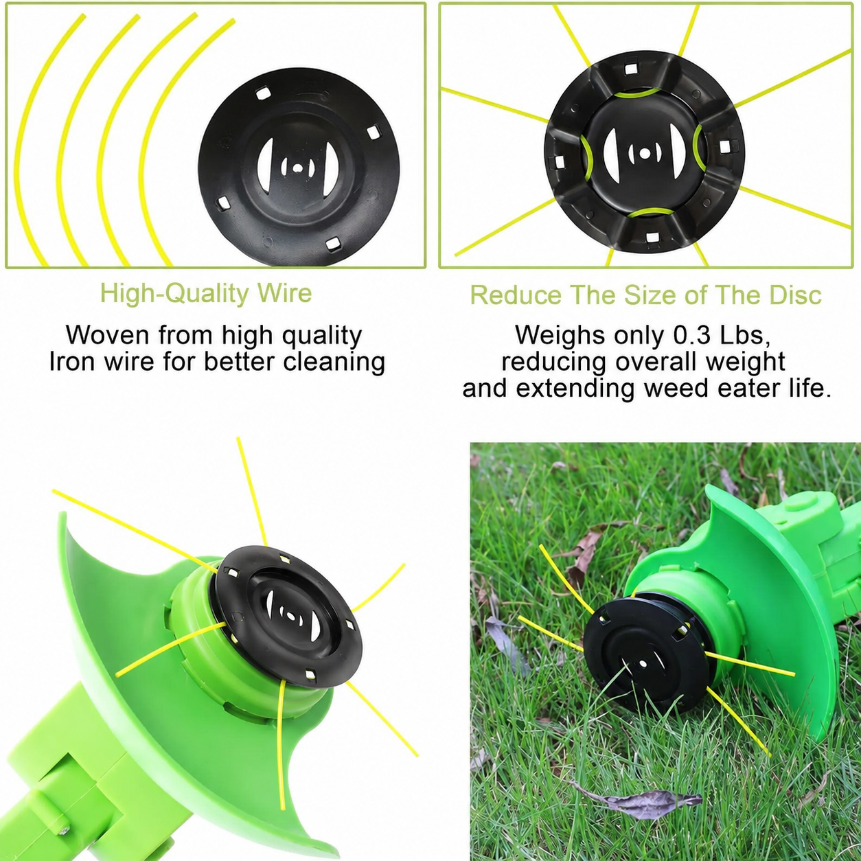 🔥LAST DAY 55% OFF 🔥 Indestructible Turbo Trimmer Head - Heavy Duty