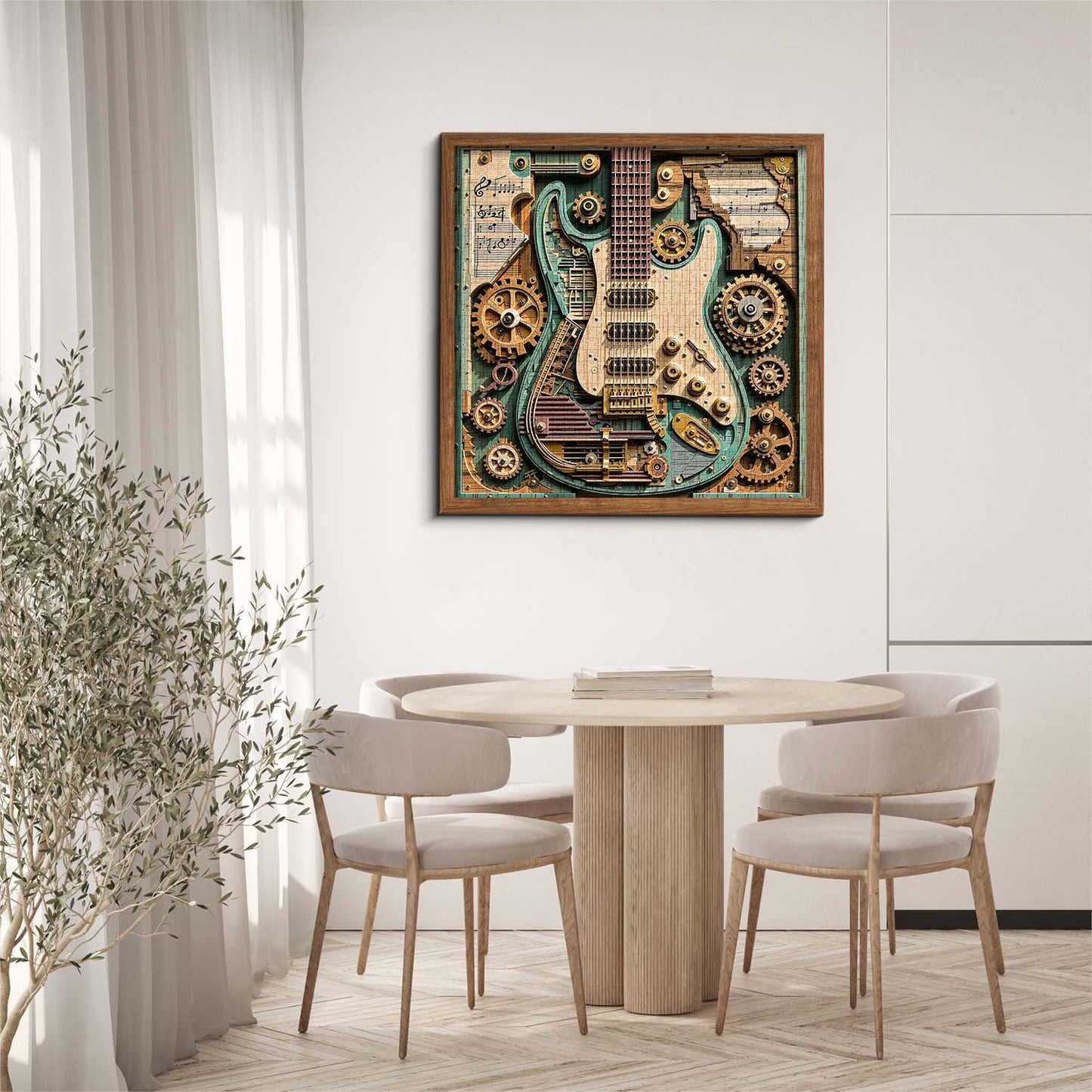 🎸🧩Gears & Strings Jigsaw Puzzle 1000 Piece