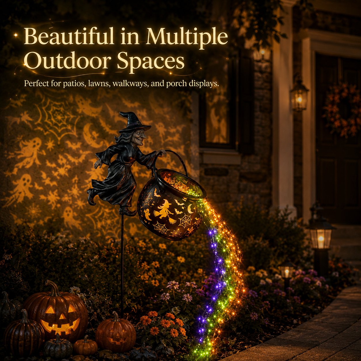 🎃 Halloween Witch Cauldron Garden Light(📦Buy 2 Free Shipping)