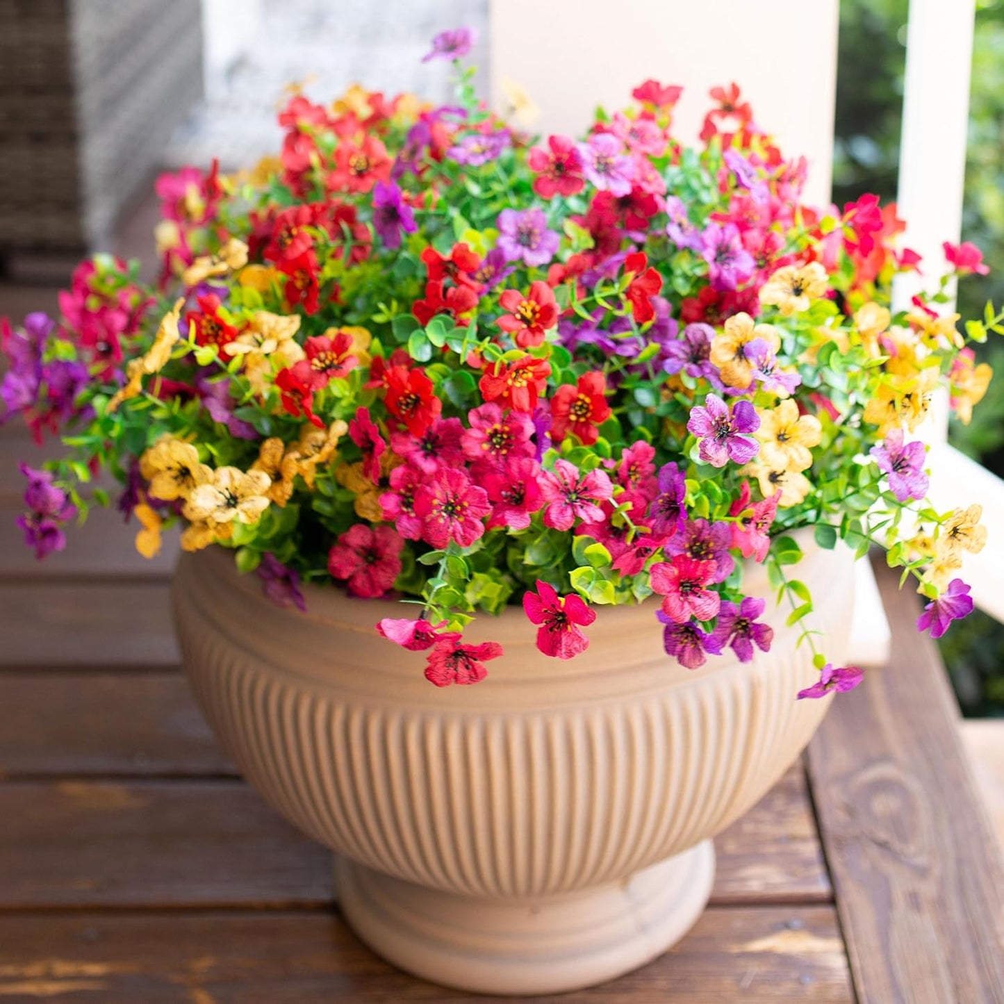 💥49% OFF🌺UV Resistant Colorful Artificial Flower💐🌺UV Resistant Fade-Free Colourful Artificial Flower