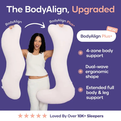 4-Point Ergonomic Support for Better Sleep Every Night
