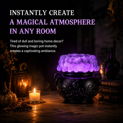 ✨Hot Sale 49%OFF👻Light-up Color-changing Cauldron Waterglobe