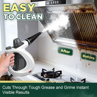 Effortless Deep Cleaning 🔥 The Ultimate 12-in-1 Handheld Steam Cleaner for a Chemical-Free Home🎁