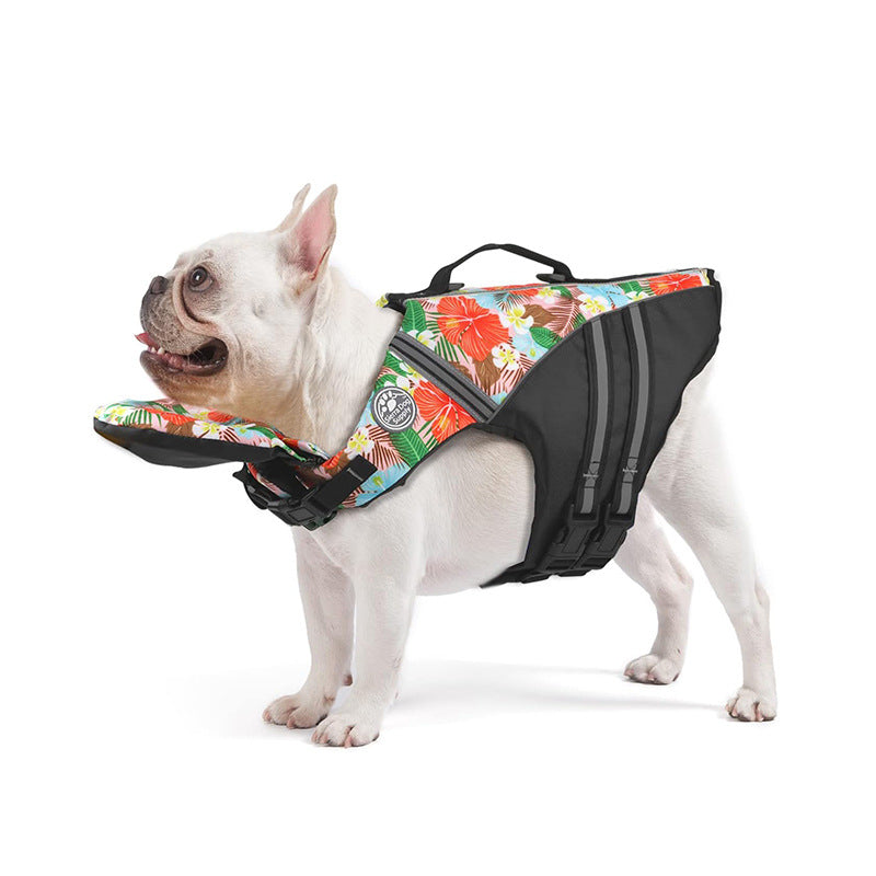 🐶Dog Life Jacket with Chin Support | Adjustable High-Visibility Dog Swim Vest