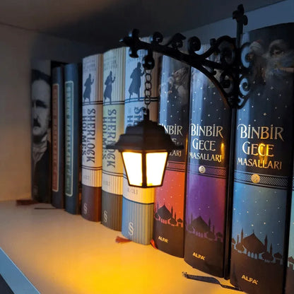 Ghost Bookshelf Lantern