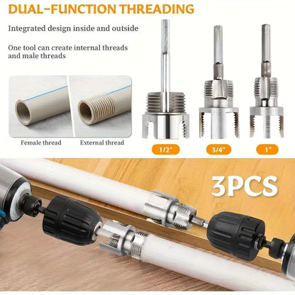 Flash Sale: Ultimate 3-in-1 Pipe Threading Tool – DIY Your Plumbing Like a Pro! ✨