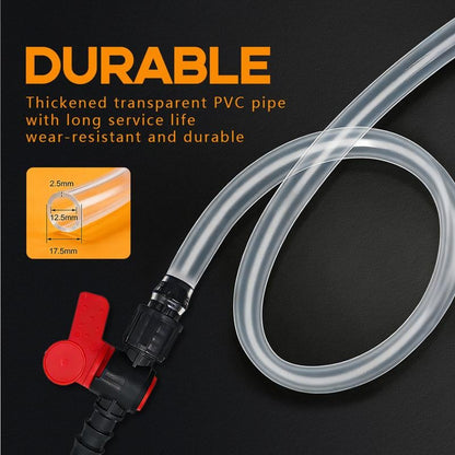 🔥2026 HOT SALE🚗Multifunction Liquid Sucker Pump High Flow Manual Fuel Pump 13.12 Ft Hose