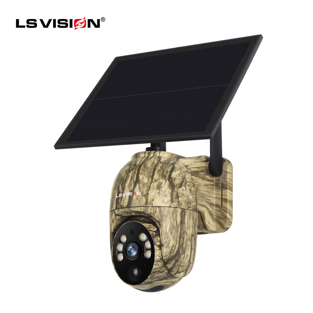 🎥New Arrival 49% OFF!⚡4MP Solar PTZ Camera-355° Pan & Tilt, Eliminates Blind Spots