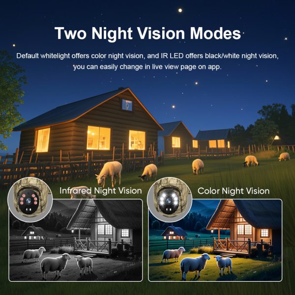 🎥New Arrival 49% OFF!⚡4MP Solar PTZ Camera-355° Pan & Tilt, Eliminates Blind Spots