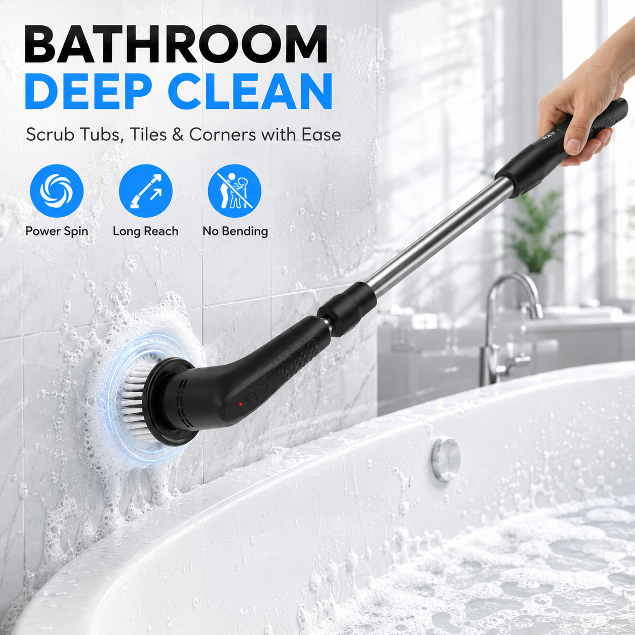 ⚡LAST DAY 50% OFF⚡ Multi-Function Electric Cleaning Brush