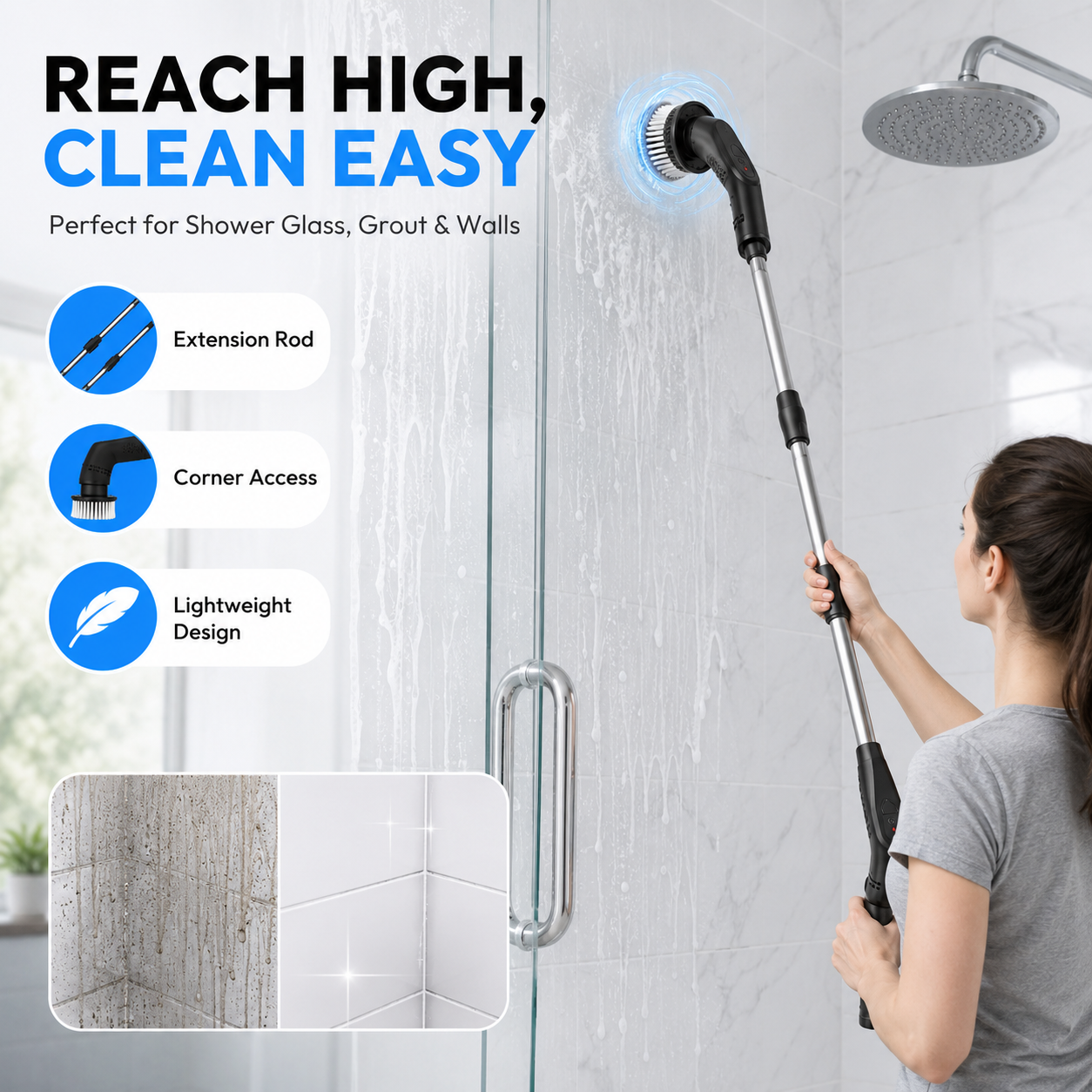 ⚡LAST DAY 50% OFF⚡ Multi-Function Electric Cleaning Brush