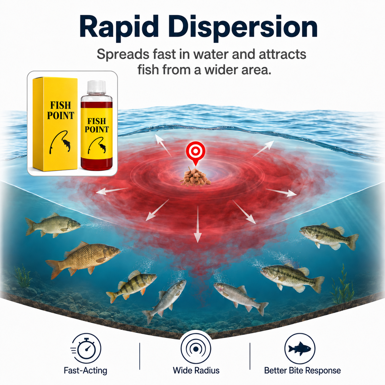 🔥🐠 Powerful Fish Attractant – Trigger Aggressive Bites Fast💣