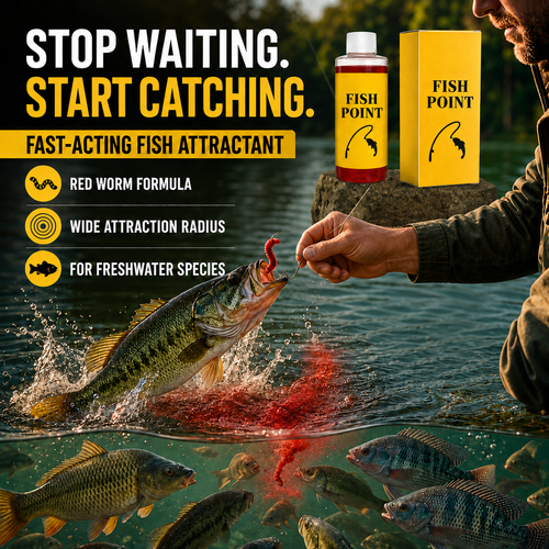 🔥🐠 Powerful Fish Attractant – Trigger Aggressive Bites Fast💣