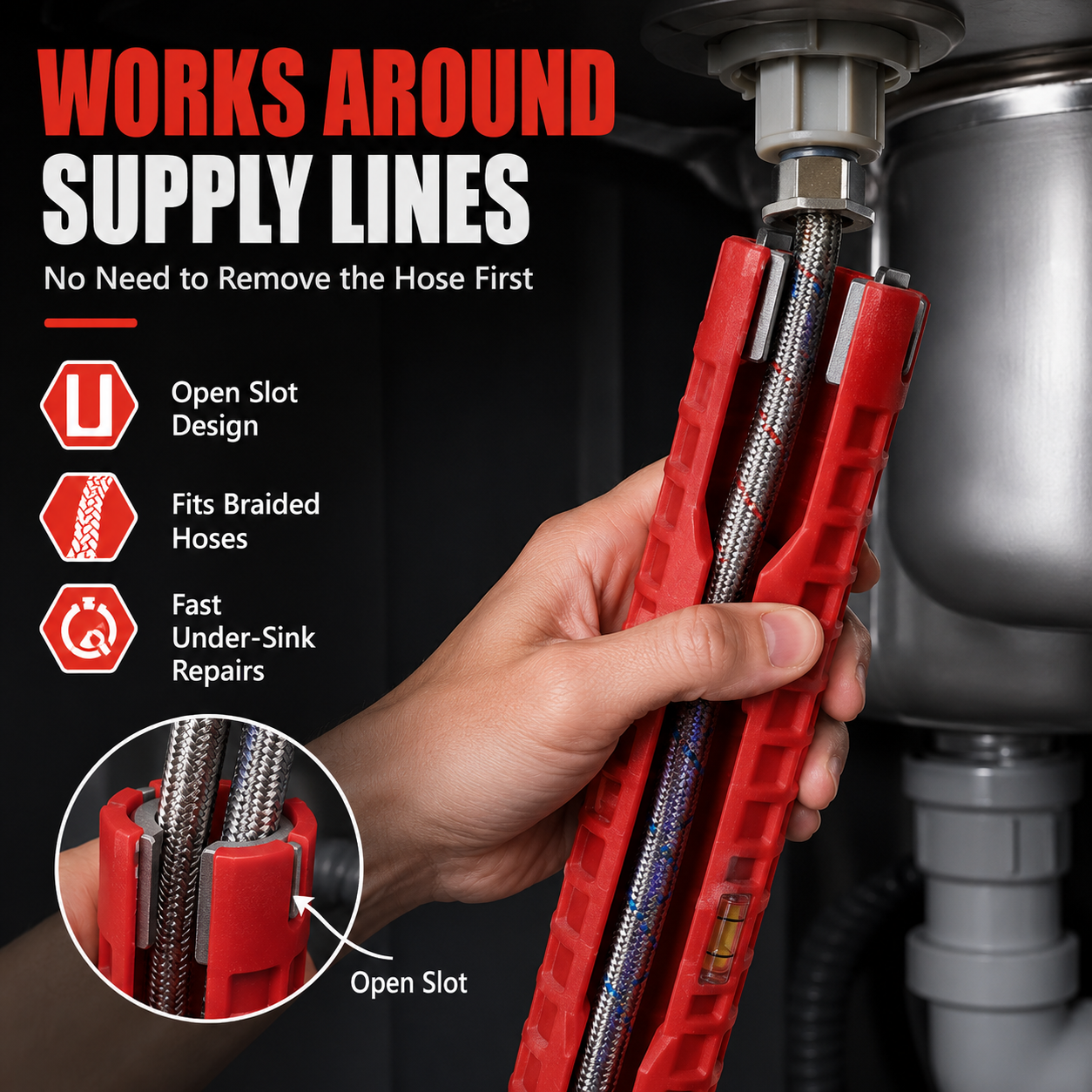 🔥50% OFF🔧 8-in-1 Faucet & Sink Installer Wrench
