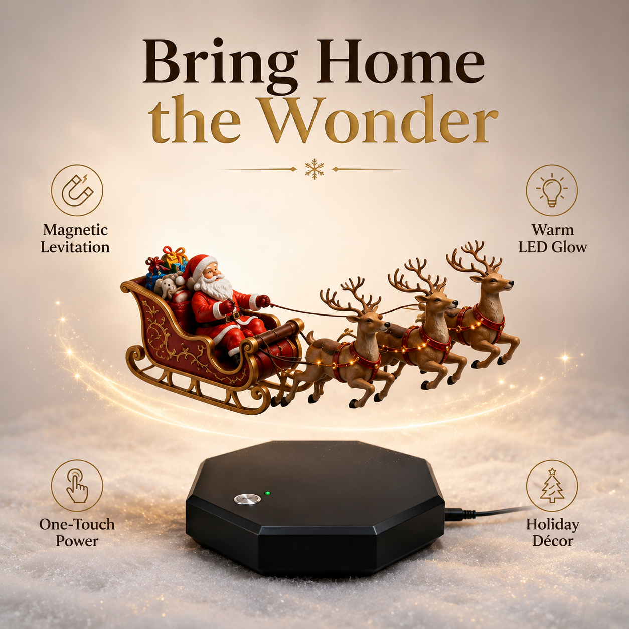 ✨ Santa Soar™ — Santa’s Flying Sleigh