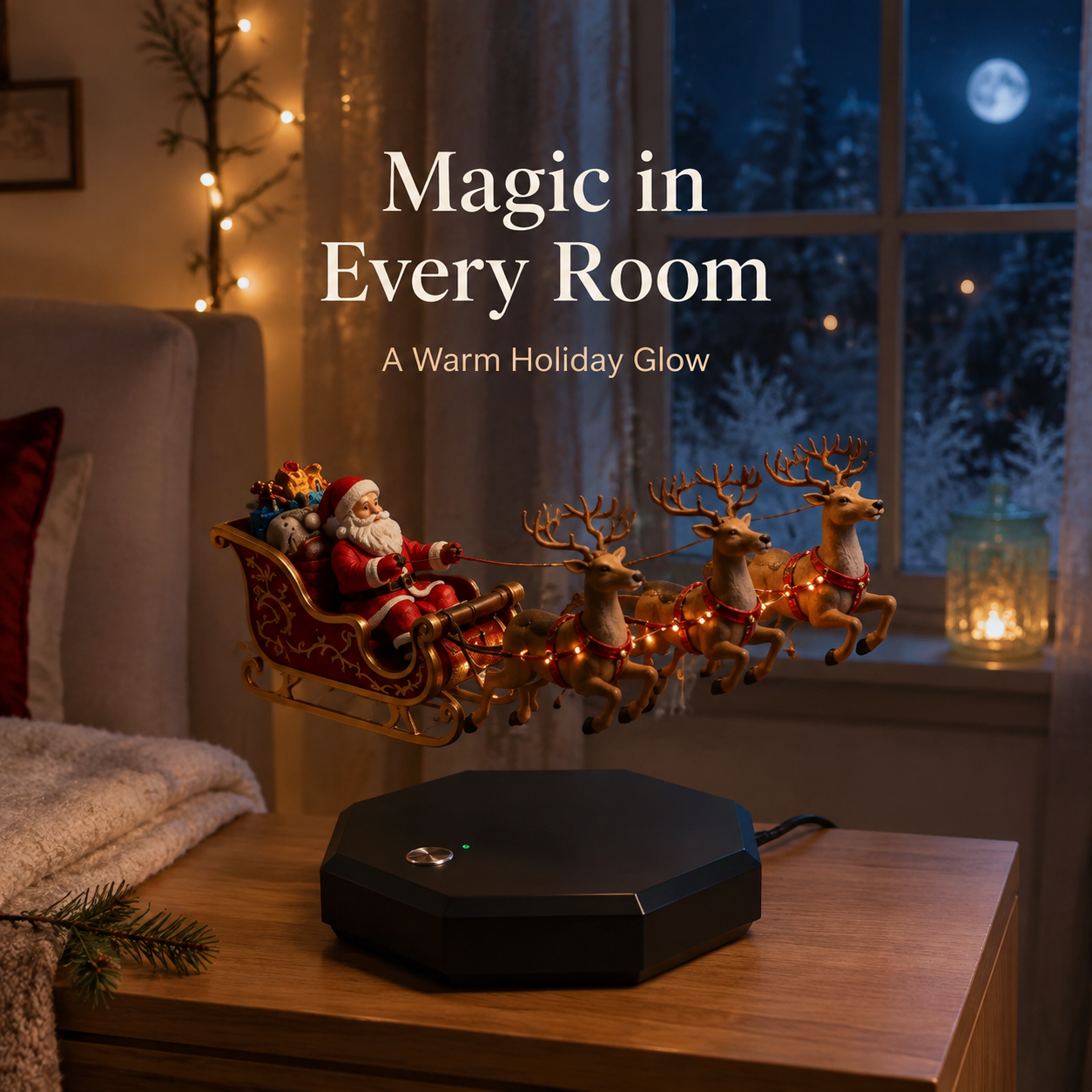 ✨ Santa Soar™ — Santa’s Flying Sleigh