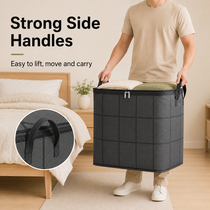 📦Large Foldable Clothes & Bedding Storage Bin