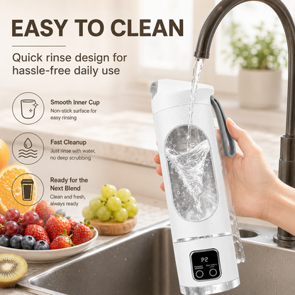 500ML USB Rechargeable Portable Smoothie Blender