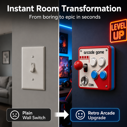 Arcade Game Retro Joystick Light Switch&nbsp;