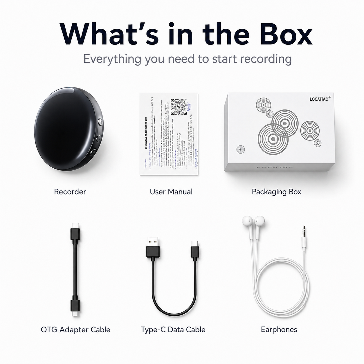 🎙️Magnetic AI Noise Reduction Digital Voice Recorder