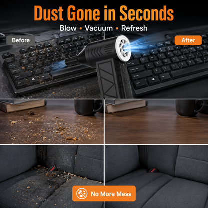 💨2-in-1 Cordless Air Duster & Vacuum 130,000RPM