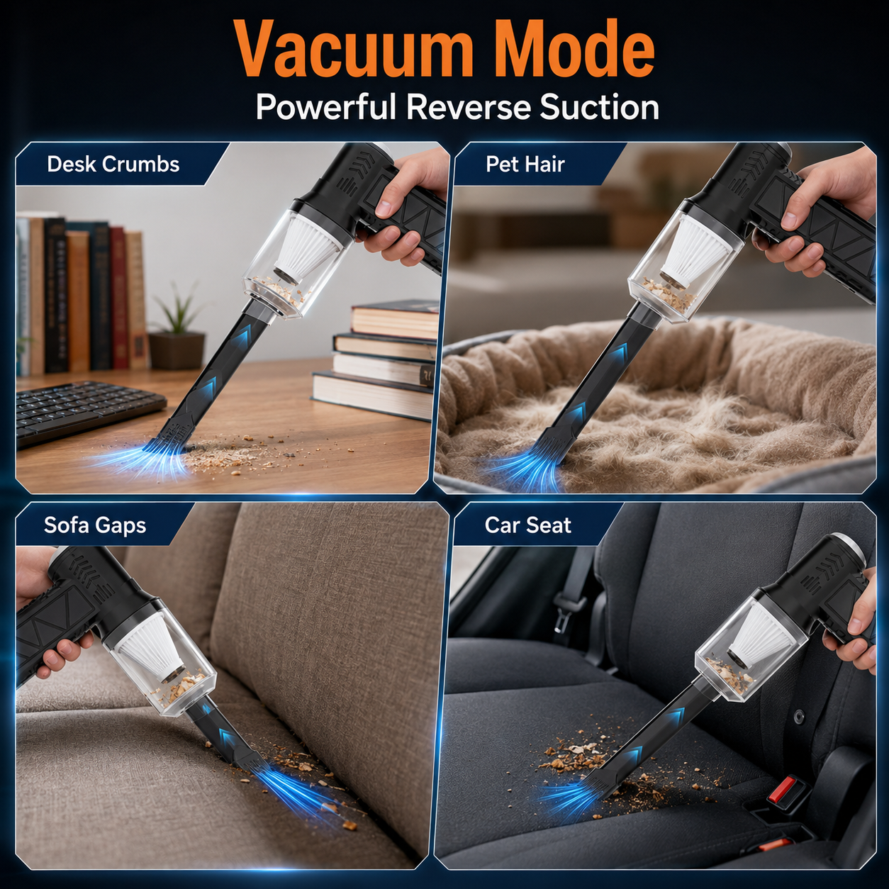 💨2-in-1 Cordless Air Duster & Vacuum 130,000RPM