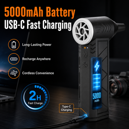 💨2-in-1 Cordless Air Duster & Vacuum 130,000RPM