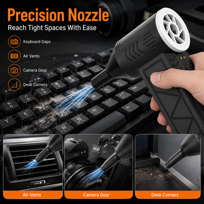 💨2-in-1 Cordless Air Duster & Vacuum 130,000RPM