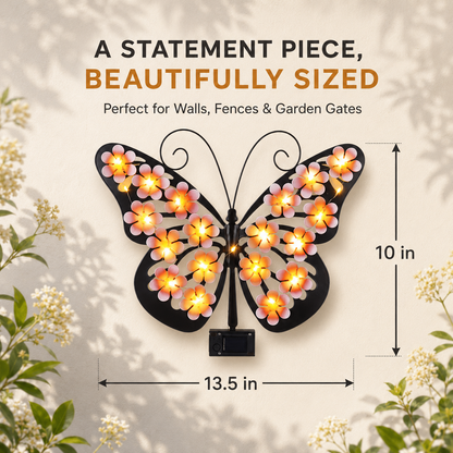 🦋Solar LED Butterfly Garden Wall Decor