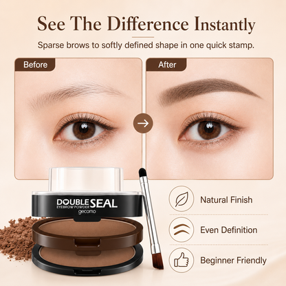 🤎GECOMO Eyebrow Stamp Stencil Kit