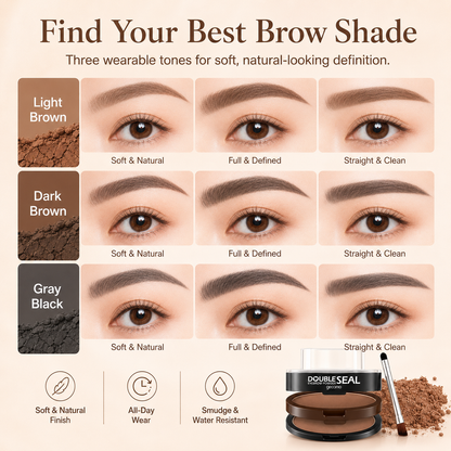🤎GECOMO Eyebrow Stamp Stencil Kit